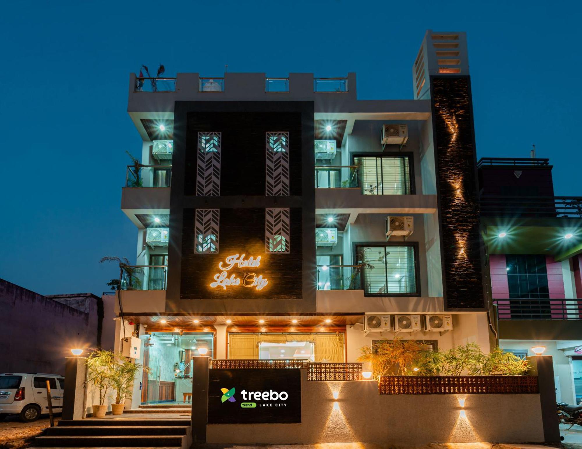 בהופאל Treebo Lake City מראה חיצוני תמונה